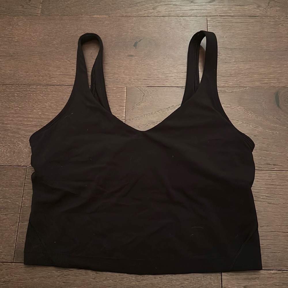 Black lululemon align tank